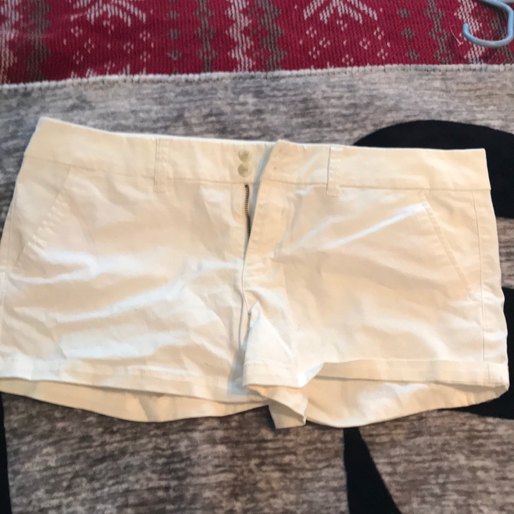 White Shorts